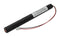 Emergency light battery NiCd 3.6V 800mAh L1x3 Mignon AA with 150mm cable and plug