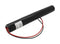 Emergency light battery NiCd 4.8V 2500mAh L1x4 Baby C with 200mm cable