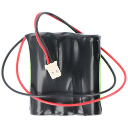 Emergency light battery NiMH 3.6V 1500mAh F1x3 Mignon AA with 110mm cable and plug, replaces Beghell