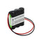 Emergency light battery NiMH 3.6V 1800mAh F1x3 Mignon AA with 200mm cable