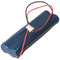 Emergency light battery NiMH 4.8V 1800mAh L2x2 Mignon with cable and plug replaces Esylux EN10061998