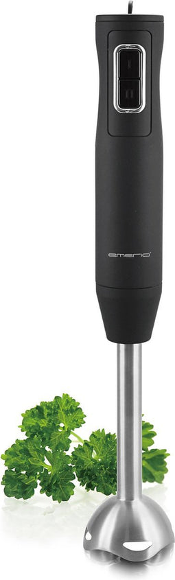 Emerio HB-111446 - Staafmixer - 250W - Afneembare mixvoet - Zwart/RVS