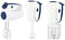 Emerio HMS-113257.2 - Handmixerset - Regelbaar vermogen - Uitwerpknop - Wit/Blauw