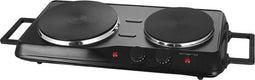 Emerio HP-114482.1 Dubbele Elektrische Kookplaat Zwart - Regelbare thermostaat