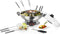 Emerio HPS-121313 - Fondue SET - 6 Persoons - Inhoud 4L - Temperatuur Instelbaar - Roestvrijstaal