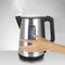 Emerio WK-122829 - Waterkoker - 1.7L - 2200W - RVS/Zwart