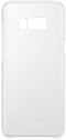 Samsung Galaxy S8+ - Clear Cover - Schokbestendig - Zilver