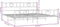 vidaXL - Bedframe - met - hoofd- - en - voeteneinde - metaal - zwart - 200x200 - cm