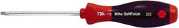 Wiha 362TR09 - Schroevendraaier - SoftFinish® handgreep - TORX® Tamper Resistant T9H x 60mm