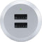 Just Mobile AluPlug - Oplader - 2 USB poorten - Zilver