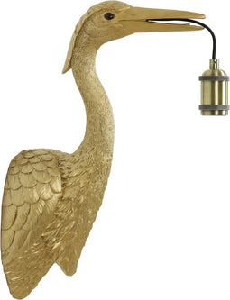 Light & Living Wandlamp Crane - Goud - 29,5x16x48 cm - Binnen Modern