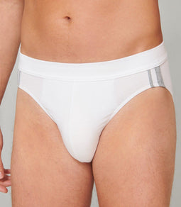Schiesser 3-pack - Heren Rio slip 95/5 - Biologisch katoen - Hoog opgesneden - Wit (3-pack)