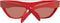 Emilio Pucci EP0111 66Y Zonnebril - Dames - Rood