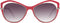 Emilio Pucci EP0130 68F Zonnebril - Dames - Rood
