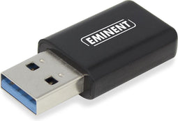 Eminent EM4536 - Netwerkadapter - USB 3.1 Gen 1 - 802.11ac - zwart