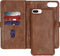 iMoshion Hoesje Geschikt voor iPhone 8 Plus / 7 Plus / 6 Plus / 6s Plus Hoesje Met Pasjeshouder - iMoshion 2-in-1 Wallet Bookcase - Bruin