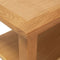 vidaXL - Salontafel - 110x55x40 - cm - massief - eikenhout