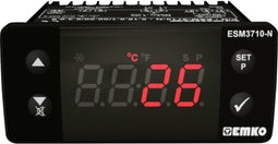 Emko ESM-3710-N.5.10.0.1/00.00/2.0.0.0 Tweestandenregelaar Temperatuurregelaar K 0 tot 999 °C Relais 16 A (l x b x h) 6