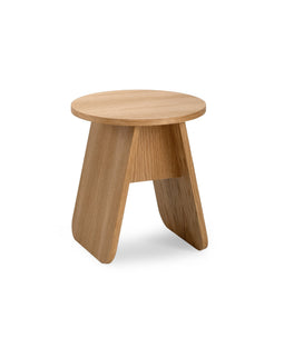 EMKO Momoko Side Table Round Small round / Oak veneer oiled