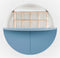 Emko multifunctioneel wandmeubel Pill blauw & wit