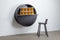 emko multifunctioneel wandmeubel Pill geel & wit | wandbureau