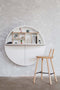 emko multifunctioneel wandmeubel Pill geel & wit | wandbureau