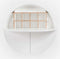 emko multifunctionele wandkast pill wit