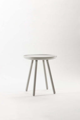 emko naïve bijzettafel - grijs - ø45 cm