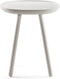 emko naïve bijzettafel - grijs - ø45 cm
