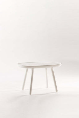 emko naïve bijzettafel – wit – ø64 cm