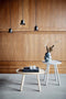 emko naïve bijzettafel – wit – ø64 cm