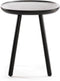 emko naïve bijzettafel – zwart – ø45 cm