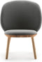 emko naïve low chair grijs