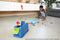 Hot Wheels Track Builder Crash stunt box Speelset