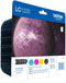 Brother LC-1220VALBP - Inktcartridge - Origineel - Cyaan Geel Magenta Zwart (220g)