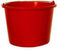 Emmer kunststof 12l rood