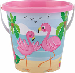 Emmer met Flamingo Print 17 cm