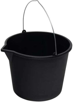Emmer met Schenktuit 12 Liter Zwart