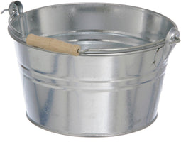 Emmer | Zink | 15.5cm | ∅27cm | 6l | zilver | 1 stuks