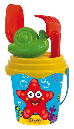 Emmerset met decor 5 dlg. 14cm. 604