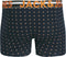 Jack & Jones 3-pack - Heren Boxershorts - Zwart en Donkerblauw met Print