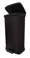 Curver Decobin - Pedaalemmer - 50 l - Zwart Metallic