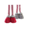 Decoratieve figuren DKD Home Decor Kerstmis Kabouter Polyester (24 x 10 x 73 cm) (2 Stuks)
