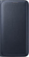 Samsung Galaxy S6 edge - Flip Wallet - Verbeterde bescherming en pasjeshouder - Zwart