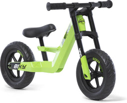 BERG Biky Mini Green Loopfiets - 10 inch - Lichtgewicht frame van magnesium - 2 tot 5 jaar - Groen