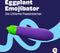 Emojibator Aubergine Vibrator - Sex Toys en Vibrators voor Vrouwen - Clitoris Stimulator - 10 Vibratiemodi - Waterdicht en USB-oplaadbaar