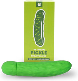 Emojibator Augurk Vibrator - Sex Toys en Vibrators voor Vrouwen - Clitoris Stimulator - 10 Vibratiemodi - Waterdicht en USB-oplaadbaar - Compact en Intens Stimulerend