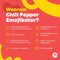 Emojibator Chilipeper Vibrator - Sex Toys en Vibrators voor Vrouwen - Clitoris Stimulator - 10 Vibratiemodi - Waterdicht en USB-oplaadbaar