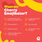 Emojibator Kersen Vibrator - Sex Toys en Vibrators voor Vrouwen - 9 Vibratiemodi - Waterdicht en USB-oplaadbaar - Compact en Perfect voor Onderweg