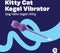 Emojibator Kitty Cat Kegel Vibrator – Sex Toys en Vibrators voor Vrouwen - Clitoris Stimulator - 30 Vibratiemodi - Waterdicht en op Afstand Bestuurbaar - Medische Siliconen en USB-oplaadbaar
